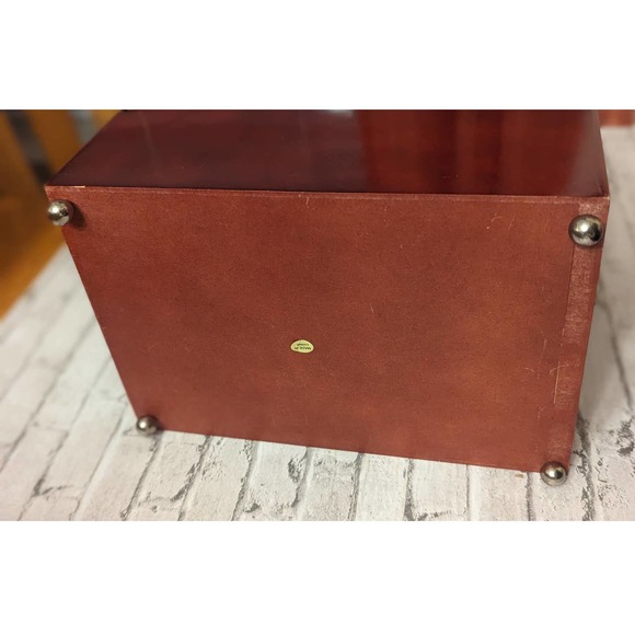 Heavy Wooden Jewelry Box - Picture 11 of 11